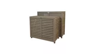 Cover climatizzata in legno composito PELICAN
