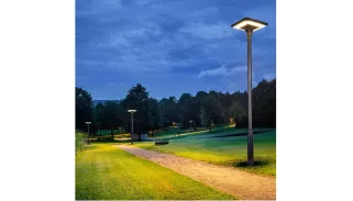 Lampada da terra a energia solare LED 3200lm Modello Helios